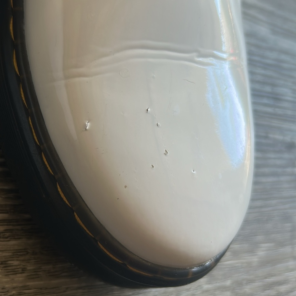 Dr. Martens White Combat Boots - Picture 10 of 12